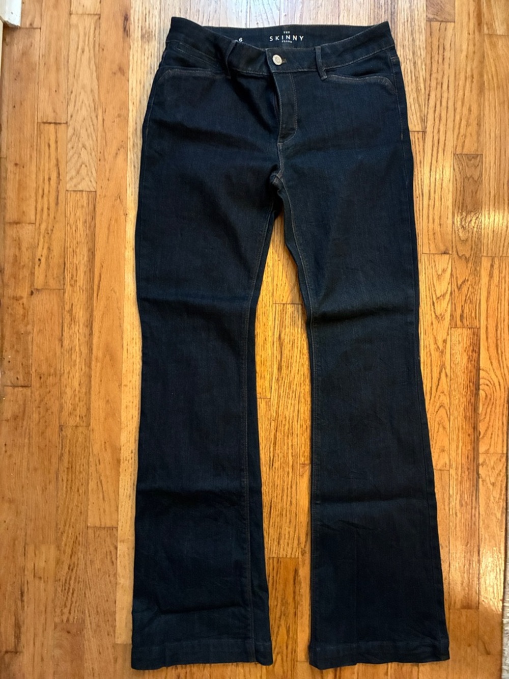 White House Black Market Black Flare Jeans - Wide Leg